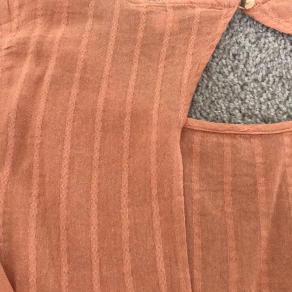 Rust Open Back Tunic - Picture 4 of 4